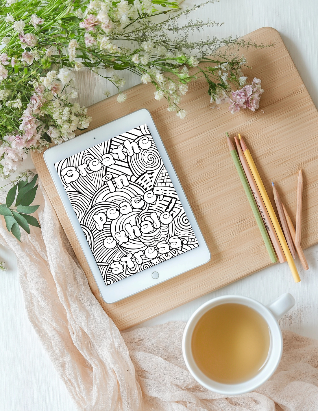 How Our Digital Coloring Book Helps You Find Peace and Creativity