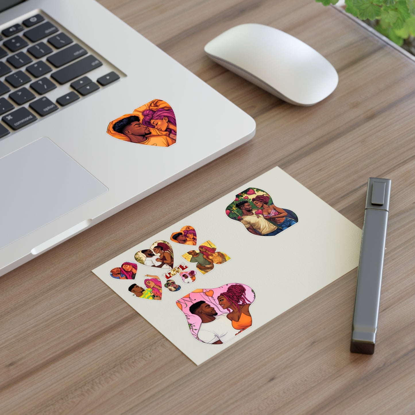 Black Love Sticker Sheet  – Celebrate Love & Connection