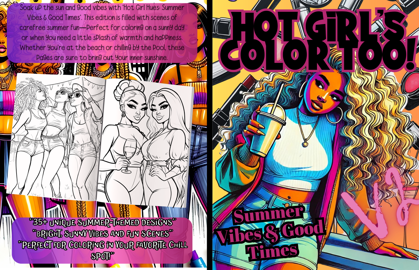 Hot Girl’s Color Too! SUMMER Vibes and Good Times! V2! (download)